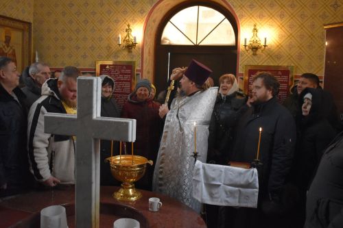 Алексеевцы празднуют Крещение Господне