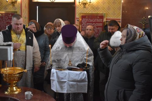 Алексеевцы празднуют Крещение Господне