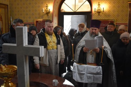 Алексеевцы празднуют Крещение Господне