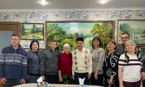 Житель с. Мокрые Курнали отметил 90-летие