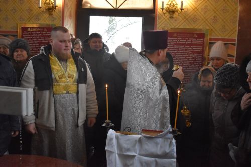 Алексеевцы празднуют Крещение Господне
