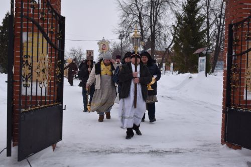Алексеевцы празднуют Крещение Господне