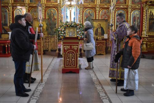 Алексеевцы празднуют Крещение Господне