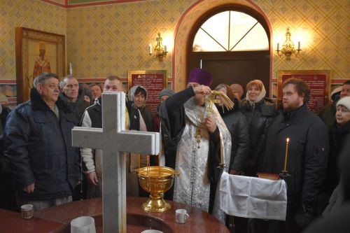Алексеевцы празднуют Крещение Господне