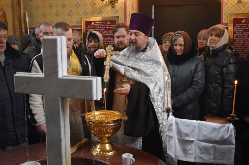Алексеевцы празднуют Крещение Господне