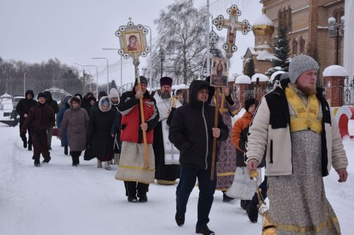 Алексеевцы празднуют Крещение Господне