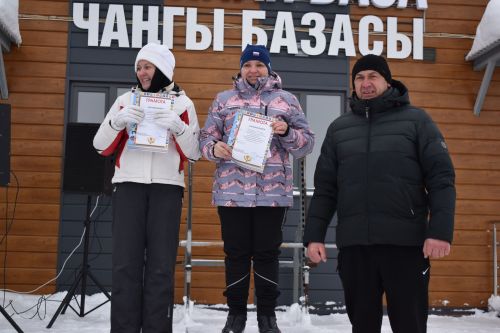 На лыжной базе прошли соревнования памяти Валерия Сергеева