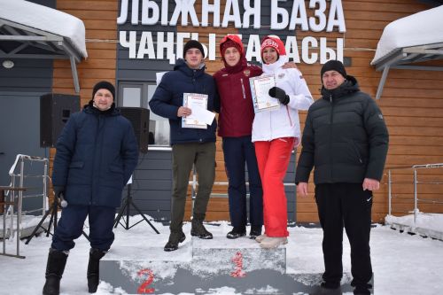 На лыжной базе прошли соревнования памяти Валерия Сергеева