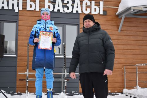 На лыжной базе прошли соревнования памяти Валерия Сергеева