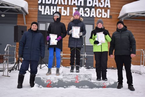 На лыжной базе прошли соревнования памяти Валерия Сергеева