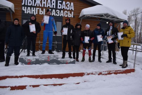 На лыжной базе прошли соревнования памяти Валерия Сергеева
