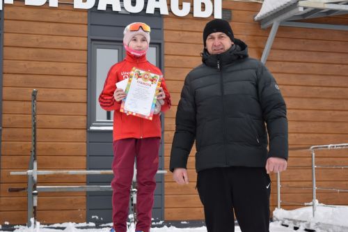 На лыжной базе прошли соревнования памяти Валерия Сергеева