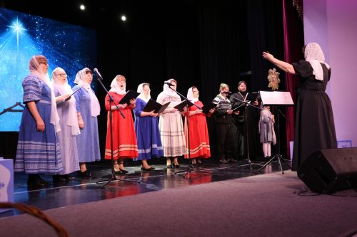В Алексеевском устроили театрализованное представление «Мелодия Рождества»