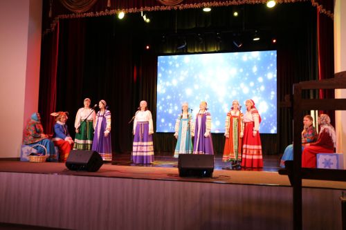 В Алексеевском устроили театрализованное представление «Мелодия Рождества»