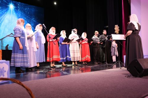 В Алексеевском устроили театрализованное представление «Мелодия Рождества»