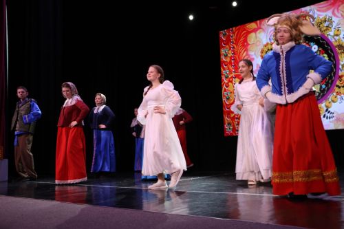 В Алексеевском устроили театрализованное представление «Мелодия Рождества»