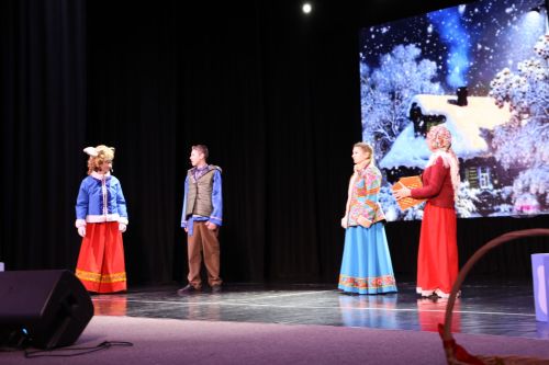 В Алексеевском устроили театрализованное представление «Мелодия Рождества»
