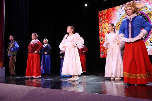 В Алексеевском устроили театрализованное представление «Мелодия Рождества»