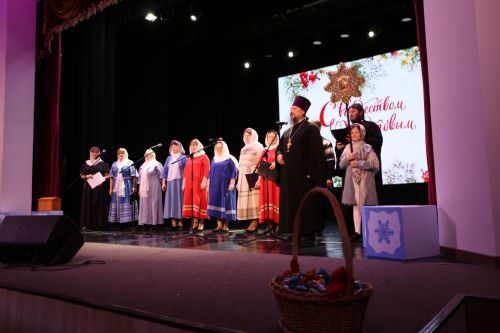 В Алексеевском устроили театрализованное представление «Мелодия Рождества»