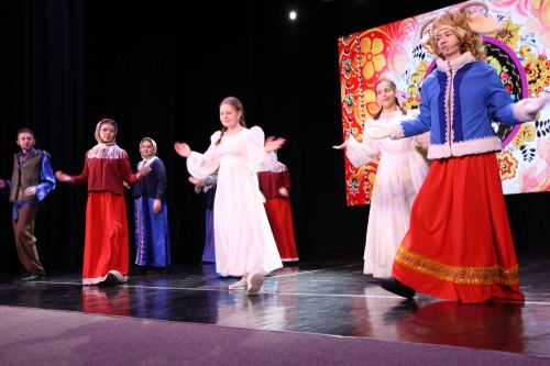 В Алексеевском устроили театрализованное представление «Мелодия Рождества»