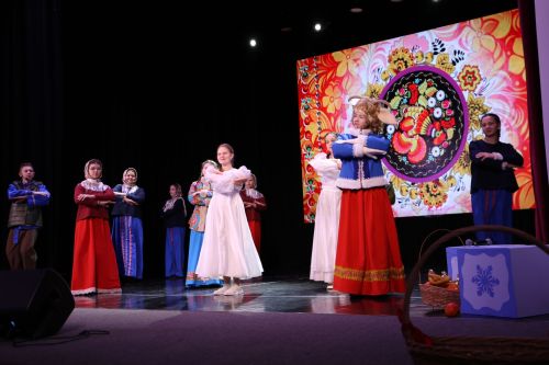 В Алексеевском устроили театрализованное представление «Мелодия Рождества»