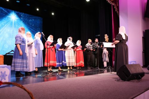В Алексеевском устроили театрализованное представление «Мелодия Рождества»