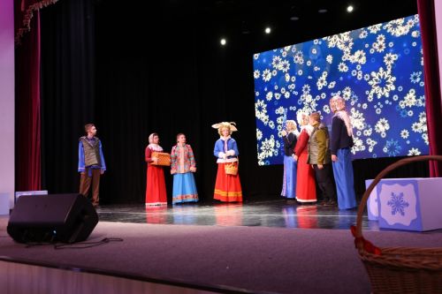 В Алексеевском устроили театрализованное представление «Мелодия Рождества»