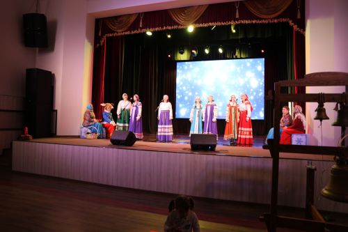В Алексеевском устроили театрализованное представление «Мелодия Рождества»