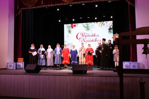 В Алексеевском устроили театрализованное представление «Мелодия Рождества»