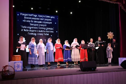 В Алексеевском устроили театрализованное представление «Мелодия Рождества»