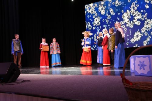 В Алексеевском устроили театрализованное представление «Мелодия Рождества»
