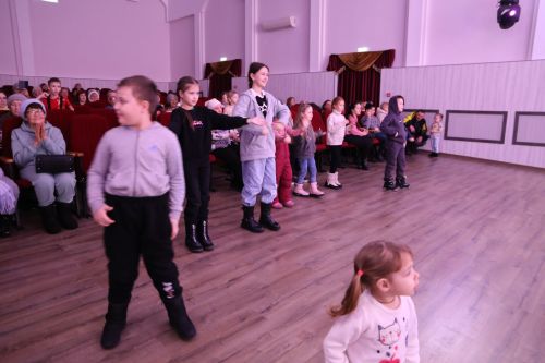 В Алексеевском устроили театрализованное представление «Мелодия Рождества»