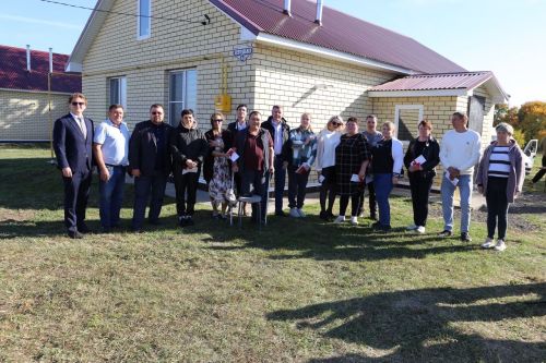 В Куркуле состоялось торжественное открытие нового жилого комплекса