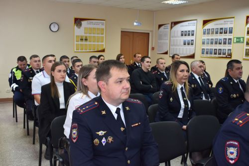 В Алексеевском наградили лучших полицейских