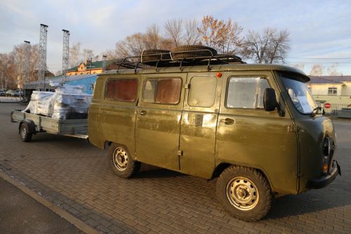 Жители Алексеевского отправили гуманитарную помощь в зону специальной военной операции
