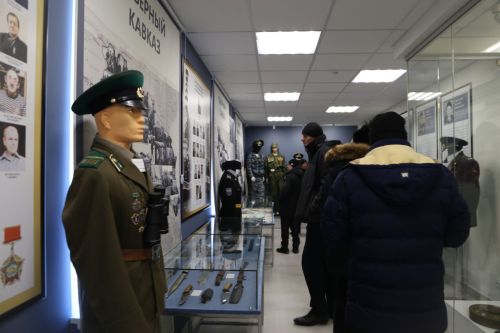 В обновленном Музее боевой славы прошел день открытых дверей