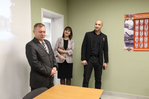 В Алексеевском открыли обновлённый Музей боевой славы