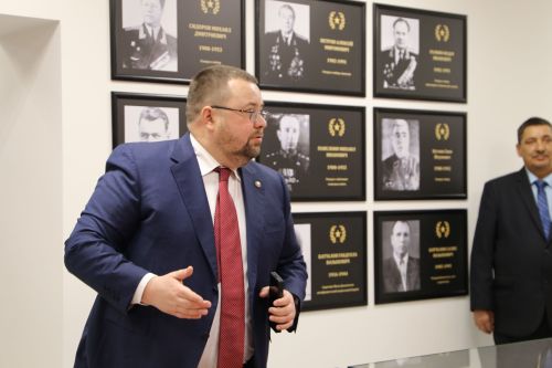 В Алексеевском открыли обновлённый Музей боевой славы
