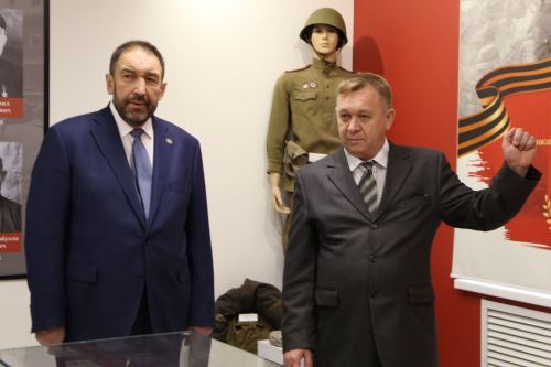 В Алексеевском открыли обновлённый Музей боевой славы