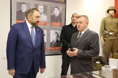 В Алексеевском открыли обновлённый Музей боевой славы