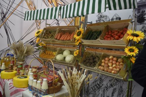 Алексей Песошин ознакомился с выставкой продукции производителей Алексеевского района