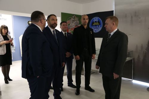 В Алексеевском открыли обновлённый Музей боевой славы