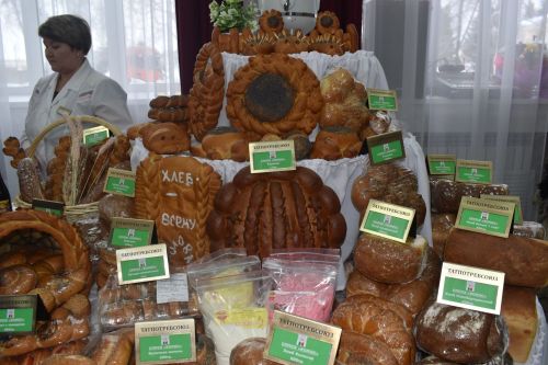 Алексей Песошин ознакомился с выставкой продукции производителей Алексеевского района