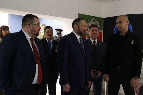 В Алексеевском открыли обновлённый Музей боевой славы