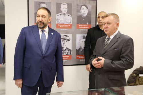 В Алексеевском открыли обновлённый Музей боевой славы