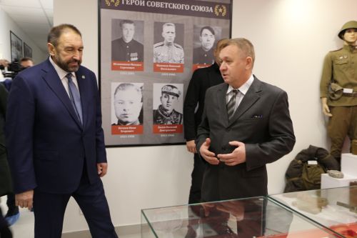 В Алексеевском открыли обновлённый Музей боевой славы