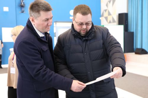 Глава Алексеевского района и министр лесного хозяйства РТ осмотрели районные избирательные участки