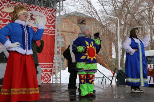 Алексеевцы проводили зиму широкой масленицей