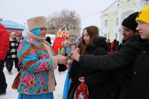 Алексеевцы проводили зиму широкой масленицей