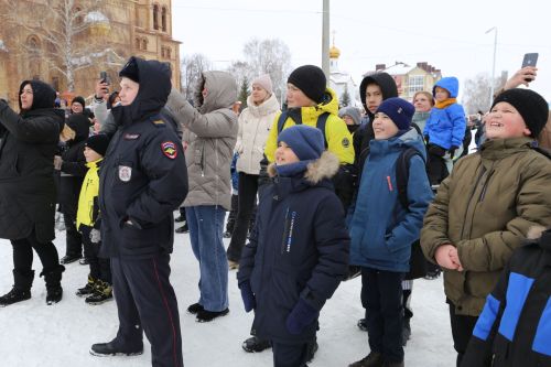 Алексеевцы проводили зиму широкой масленицей